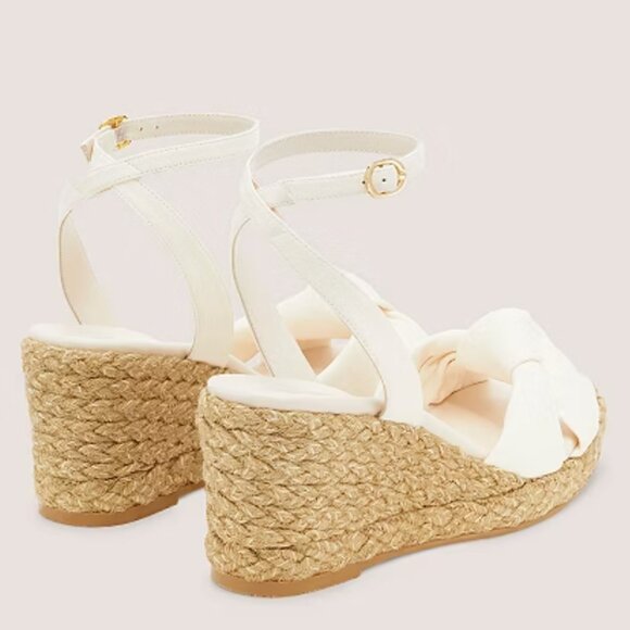 Stuart Weitzman Playa Espadrille Wedge Sandal Size 7.5 - Picture 2 of 8